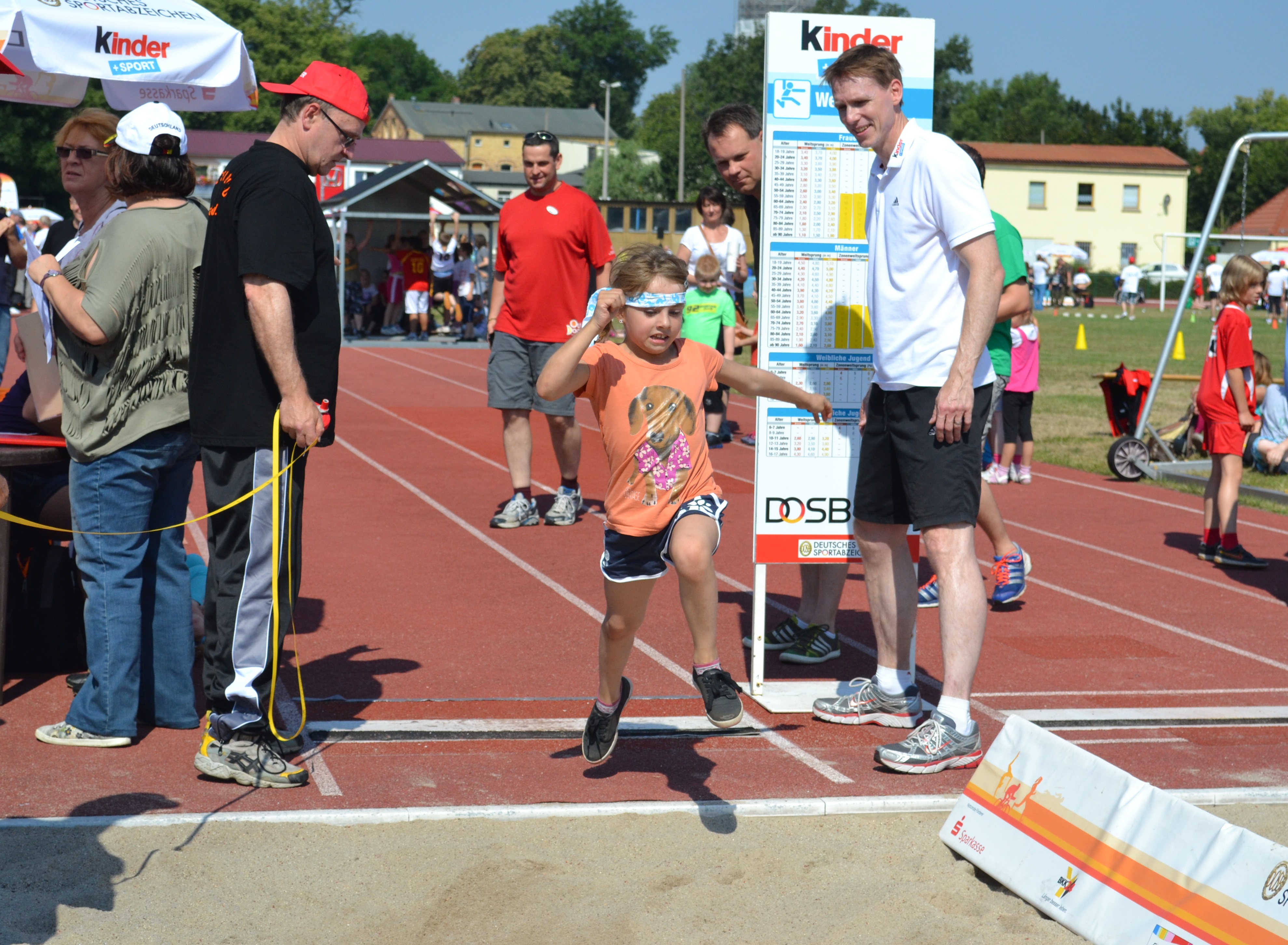 Zuletzt war die DOSB-Sportabzeichentour 2014 zu Gast in Wittenberg. 