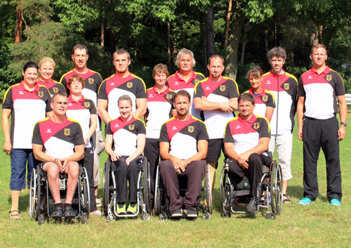 Deutsches Parakanu-Team 2015