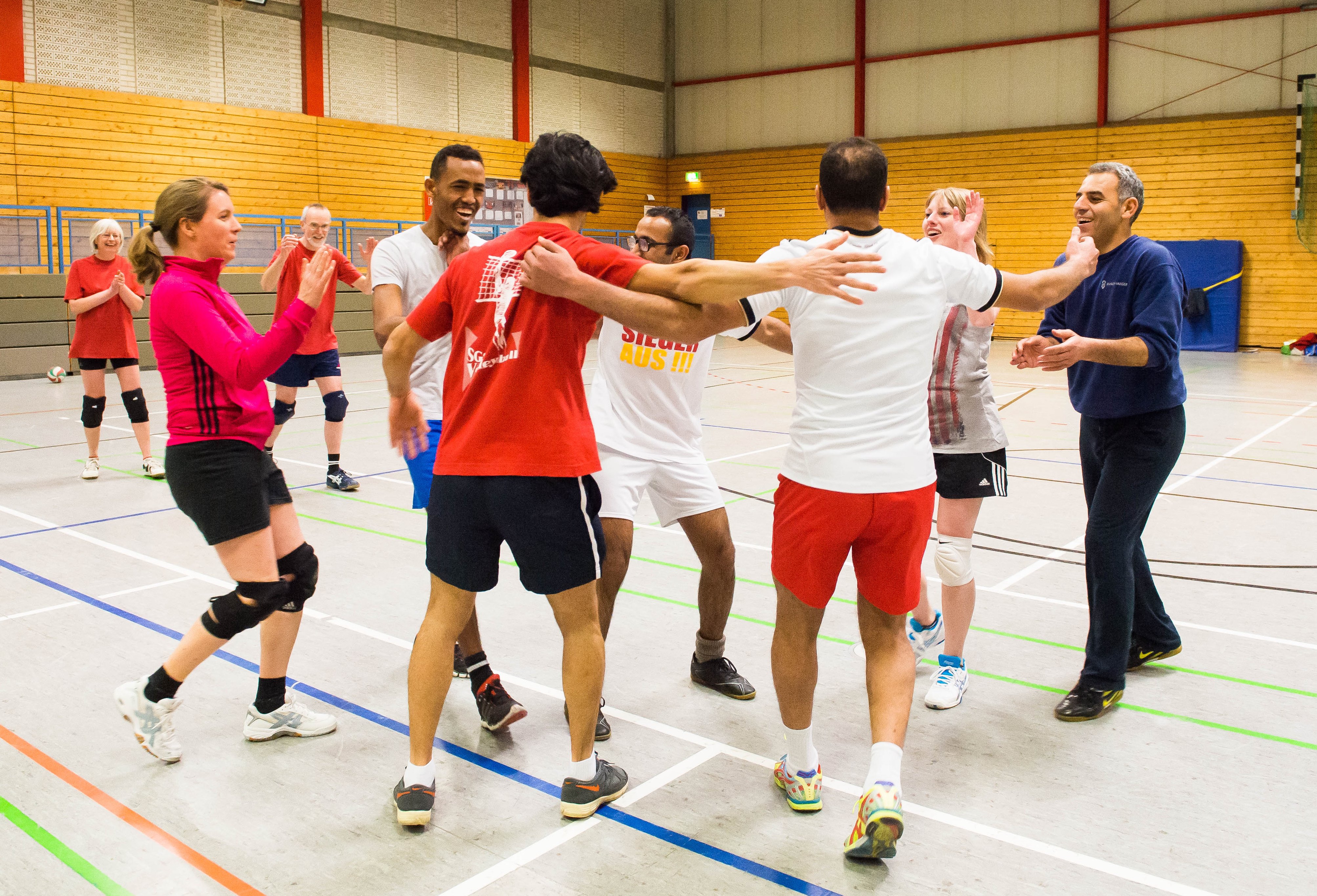 Die Integration von Flüchtlingen ist eine von vielen gesellschaftlichen Herausforderungen für den Sport.