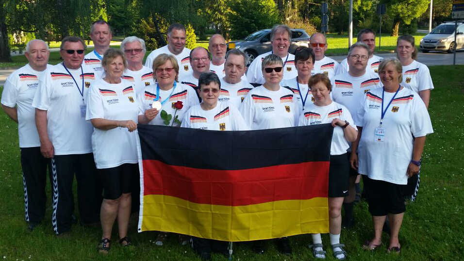 Das Deutsche EM-Team 2016 mit Trainern und Betreuern