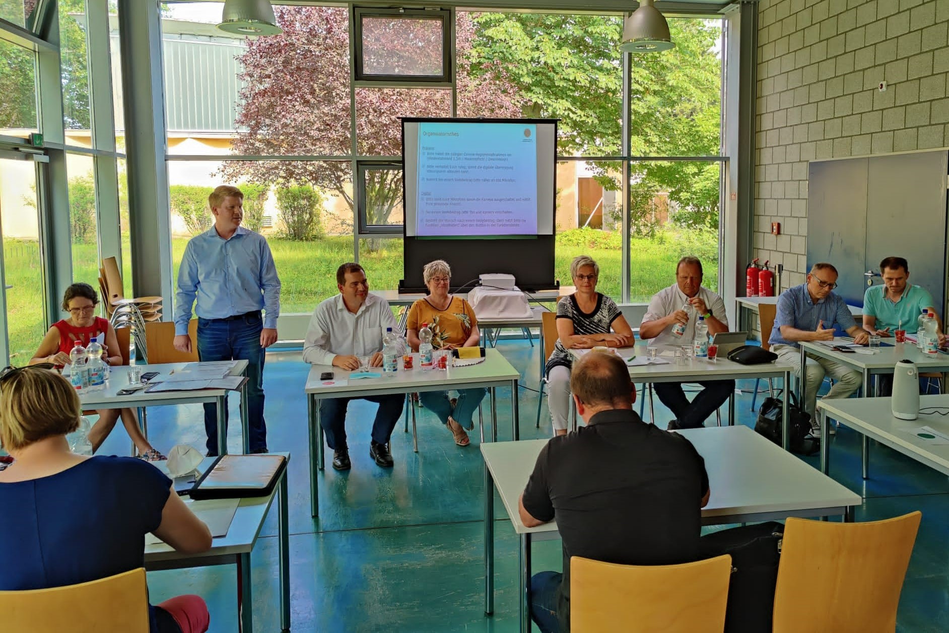 Der komplette LSB-Vorstand und zahlreiche Präsidiumsmitglieder nutzten die Regionalkonferenzen in Halle und Magdeburg zum Meinungsaustausch mit den Mitgliedern.