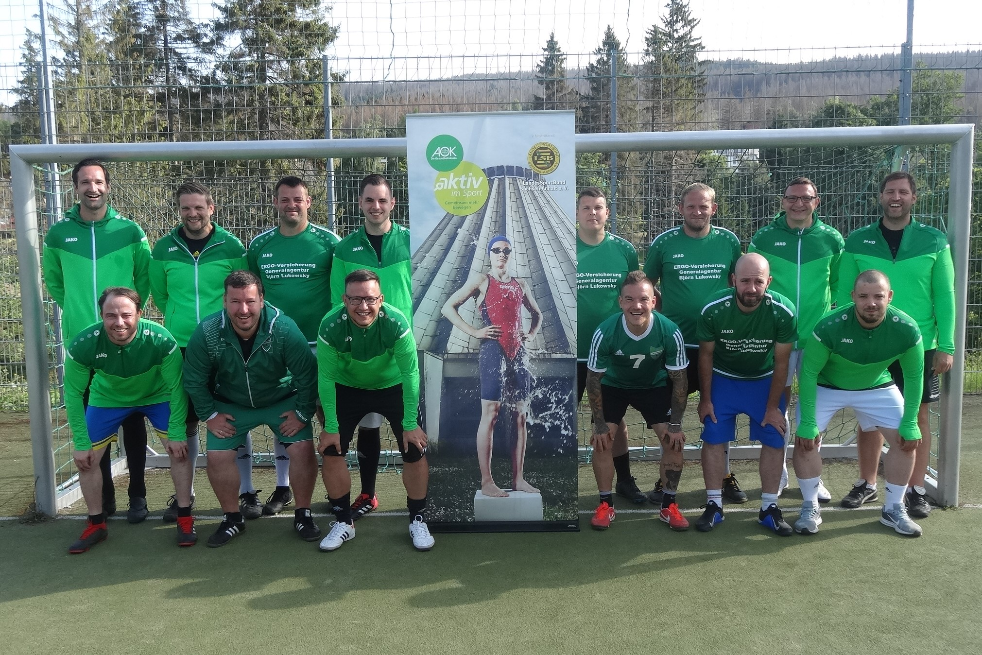 Die Fußballer von SV Grün-Weiß Staffelde verbrachten ihr AOK-Vereinswochenende in Schierke im Harz.