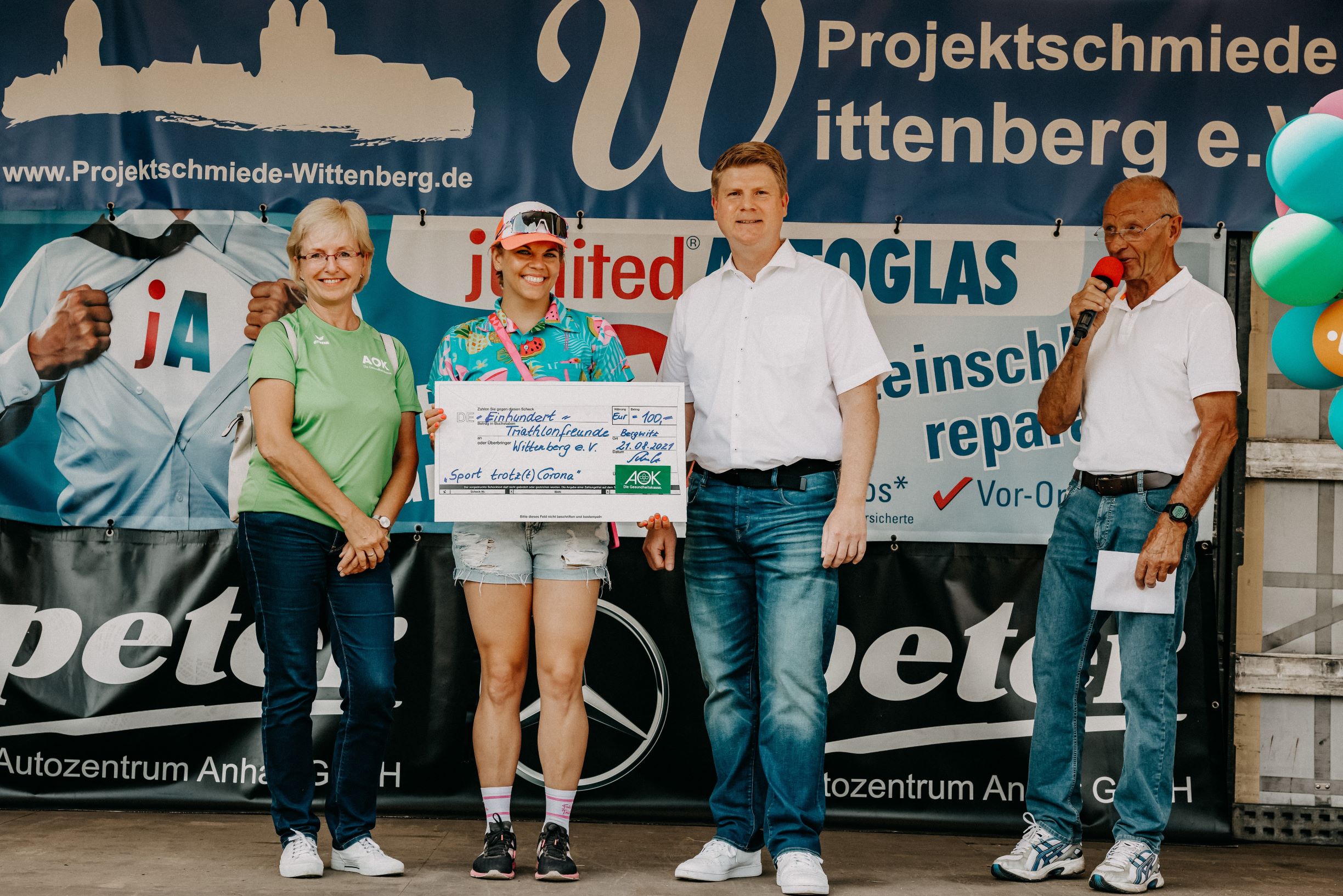 Auszeichnung der Triathlonfreunde Wittenberg