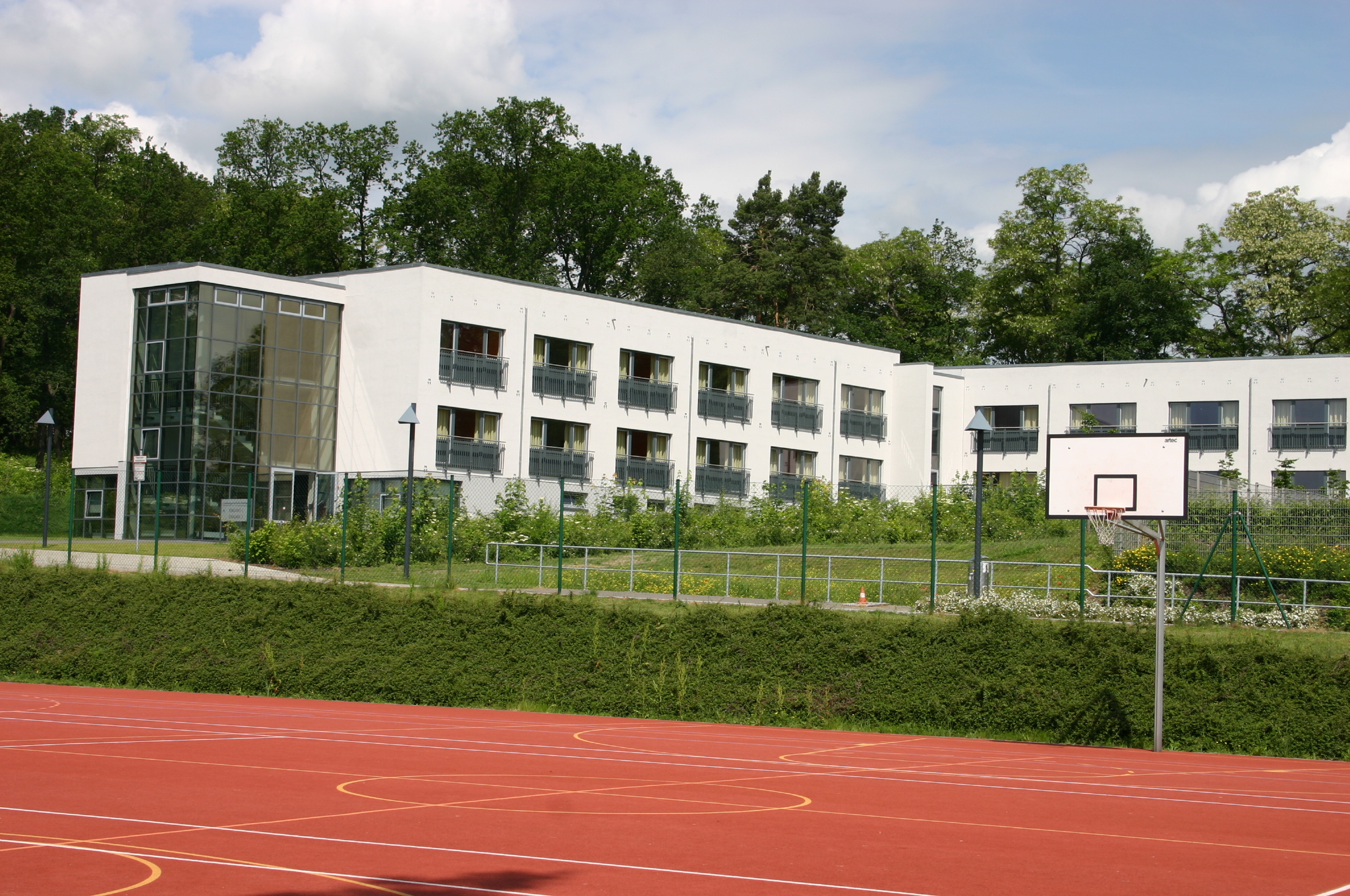 Das Bettenhaus der Landessportschule in Osterburg.