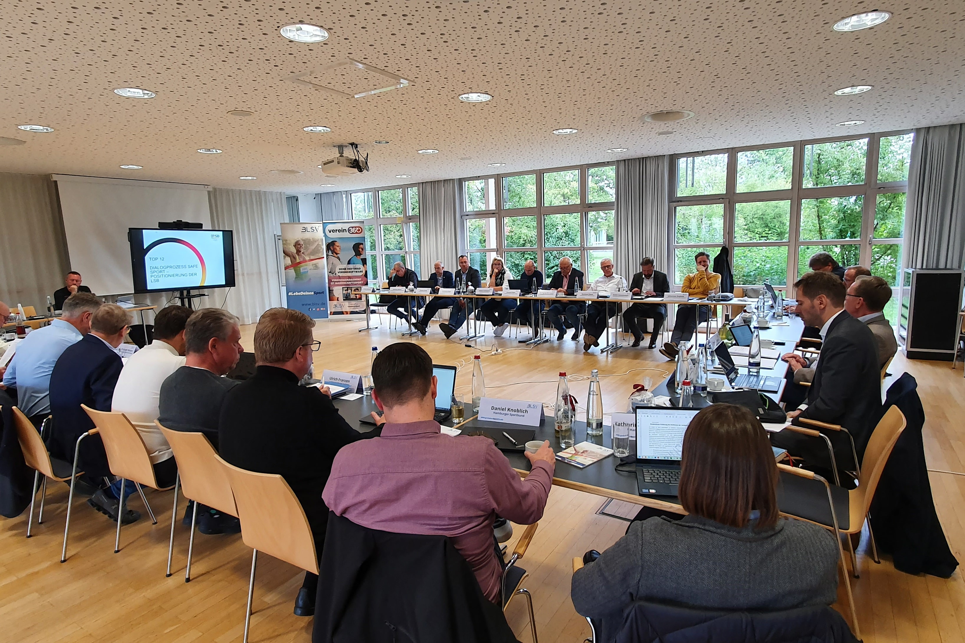 Die Teilnehmer*innen der Konferenz der Landessportbünde in München beschäftigten auch die Auswirkungen der Energiekrise auf den Sport. (Foto:LSB Berlin)
