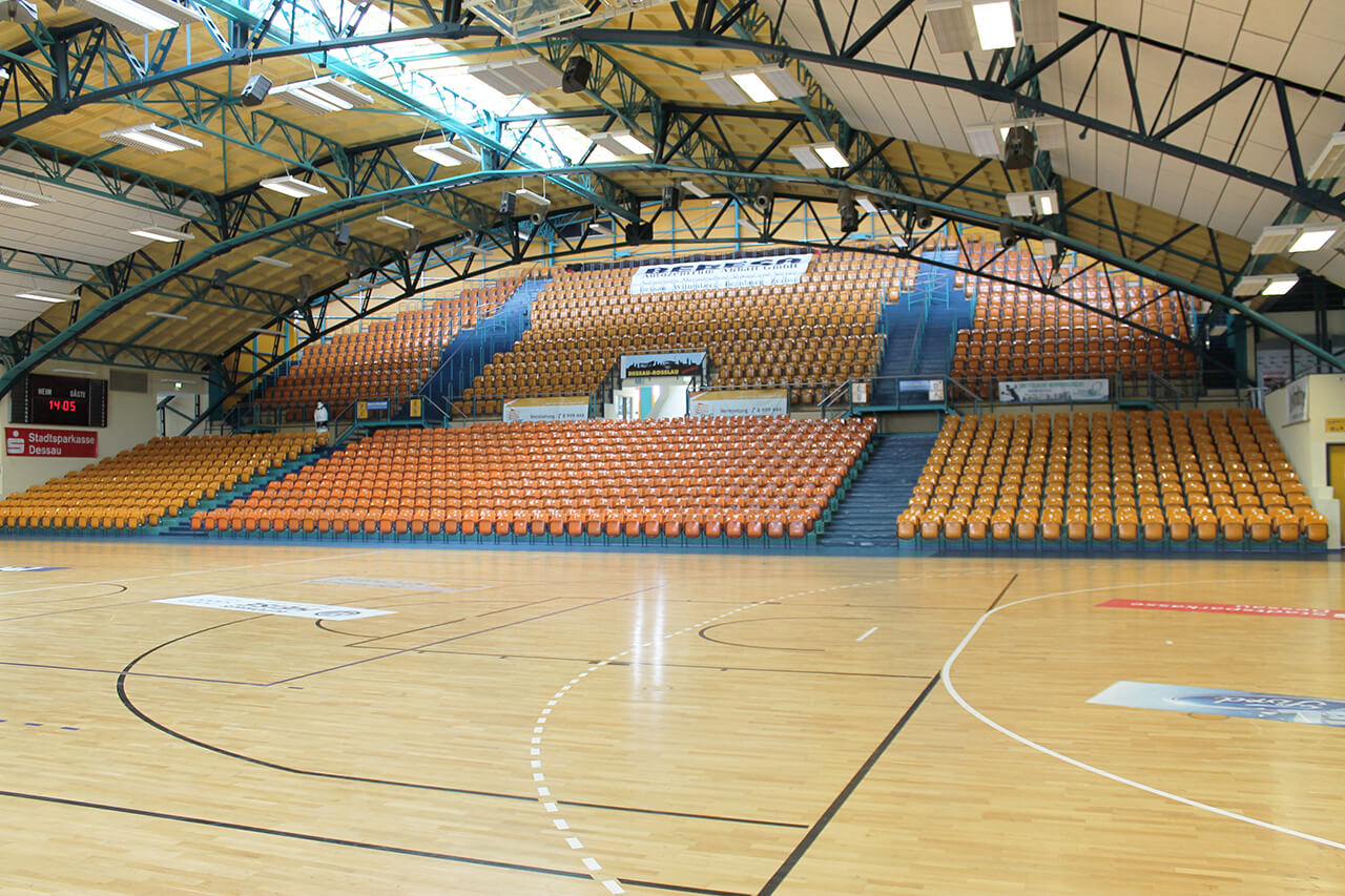Die Anhalt Arena in Dessau erlebt am 16, Dezember Weltklasse im Badminton. (Foto: Anhalt Sport e.V.)