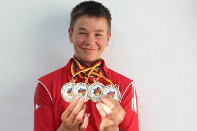 Felix Göttling gewinnt 4 x Gold