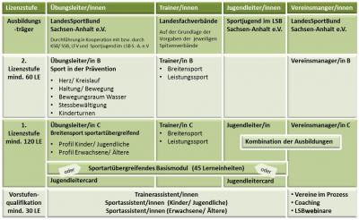 Schema - Qualifizierungssystem des LSB sachsen-Anhalt e. V.