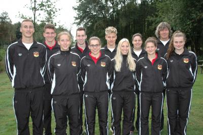 Die DLRG-Nationalmannschaftssportler aus Sachsen-Anhalt (Foto: DLRG)