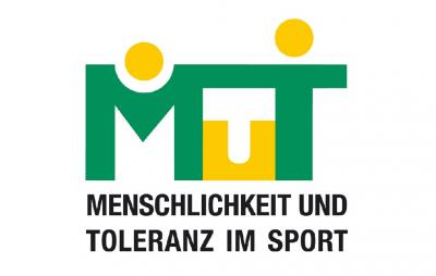 Logo Menschlichkeit und Toleranz im Sport