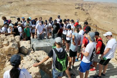 Führung auf der Felsenfestung Masada