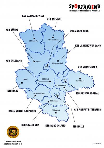 Kreis- und Stadtsportbünde Sachsen-Anhalt