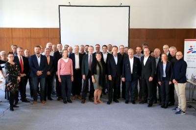 Die Teilnehmerinnen und Teilnehmer der Konferenz der Landessportbünde in Berlin. (Foto: LSB Berlin)