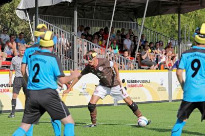Das Finale der Deutschen Meisterschaften im Blindenfußball findet in diesem Jahr in Magdeburg statt.
