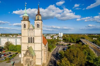 Die Johanniskirche in Magdeburg ist am 21. November Austragungsort für den LSB-Hauptausschuss.