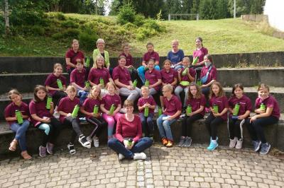 Die Mädchen und Jungen des KTSC „Treuer Husar“ Heeren (Altmark) erlebten beim AOK-Sportcamp 2021 tolle Tage im Harz.