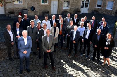 Die Mitglieder der Konferenz der Landessportbünde in Ingelheim. (Foto: LSB RLP)