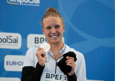 Isabel Gose (SC Magdeburg) gewinnt ihre erste Einzelmedaille bei internationalen Titelkämpfen