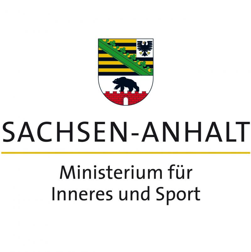Logo Ministerium für Inneres und Sport Sachsen-Anhalt