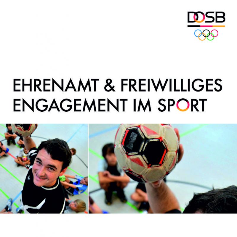 Titel-Broschüre Ehrenamtfreiwilliges Engagement im Sport